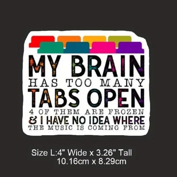 Colorful Humor Sticker - Picture 2 of 2